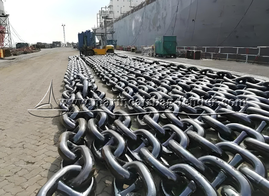 품질  Heavy Offshore Mooring Chain High Strength Various Sizes Available 공장