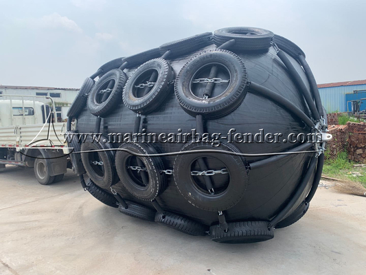 노화 저항을 위해 Pneumatic 고무 Fender 고무 보트 버머