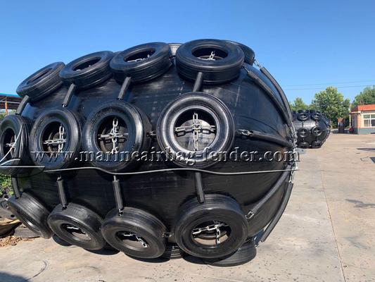 노화 방지 Pneumatic Marine Fender, 블랙 배 고무 펜더 ISO17357 표준