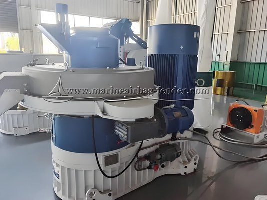 중량 감소기 / 자동 윤활시스템과 함께 Pneumatic Flat Die Pellet Machine