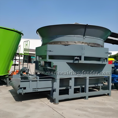 전기로 가동되는 Pneumatic Conveying System PLC 제어 된 제트 로터리 절단 기계